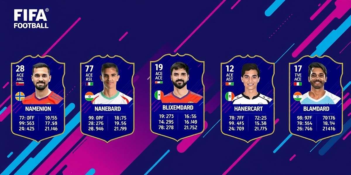 Ahmedabad Aces FIFA Player Cards Ahmedabad Aces FIFA player card collection featuring Indian football stars