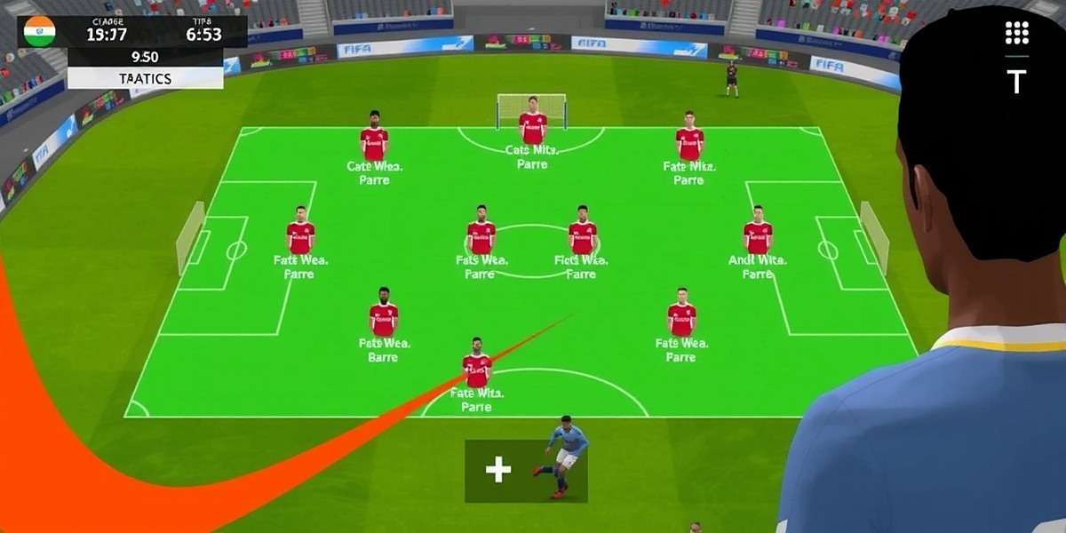 Ahmedabad Aces FIFA Team Tactics Ahmedabad Aces FIFA tactics screen showing Indian style formation