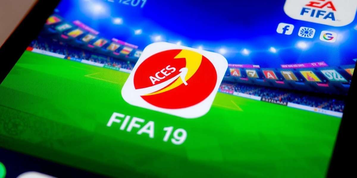 Ahmedabad Aces FIFA Mobile App Ahmedabad Aces FIFA mobile app icon on smartphone home screen with Indian background
